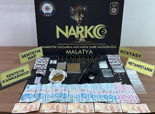 Malatya'da 2 Şahıs Uyuşturucu İle Yakalandı