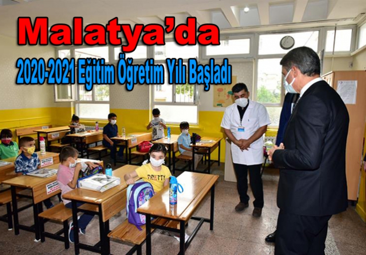 Malatyada 2020-2021 Eğitim Öğretim Yılı Başladı