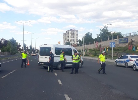 Malatya'da 217 Servis Aracı Denetlendi