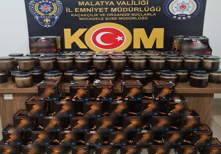 Malatya'da 510 Kilo Esrar Ele Geçirildi