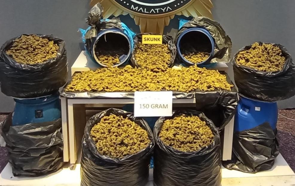 Malatya'da 54 Kilo Uyuşturucu Ele Geçirildi