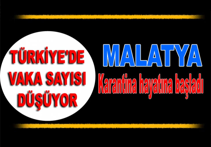 MALATYA'DA BİR KARANTİNA KARARI DAHA ALINDI.