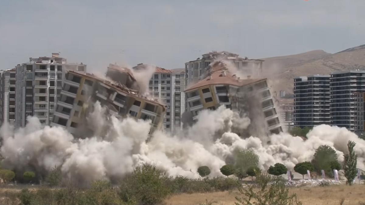 Malatya'da İlkel yıkımlar yerine kontrollü patlatma tercih edilmeli