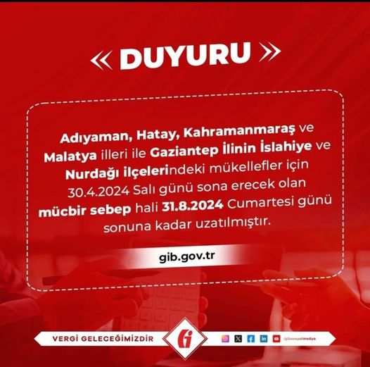 Malatya'da Mücbir Sebep 3 Ay Daha Uzatıldı