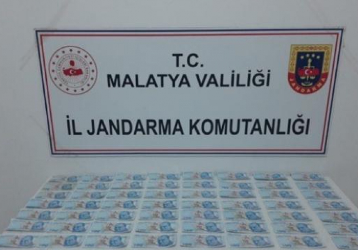 Malatya'da Sahte Para Ele Geçirildi