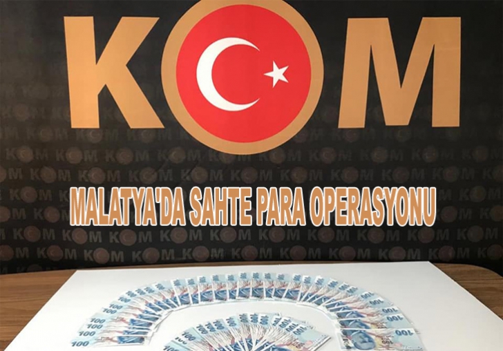 MALATYA'DA SAHTE PARA OPERASYONU