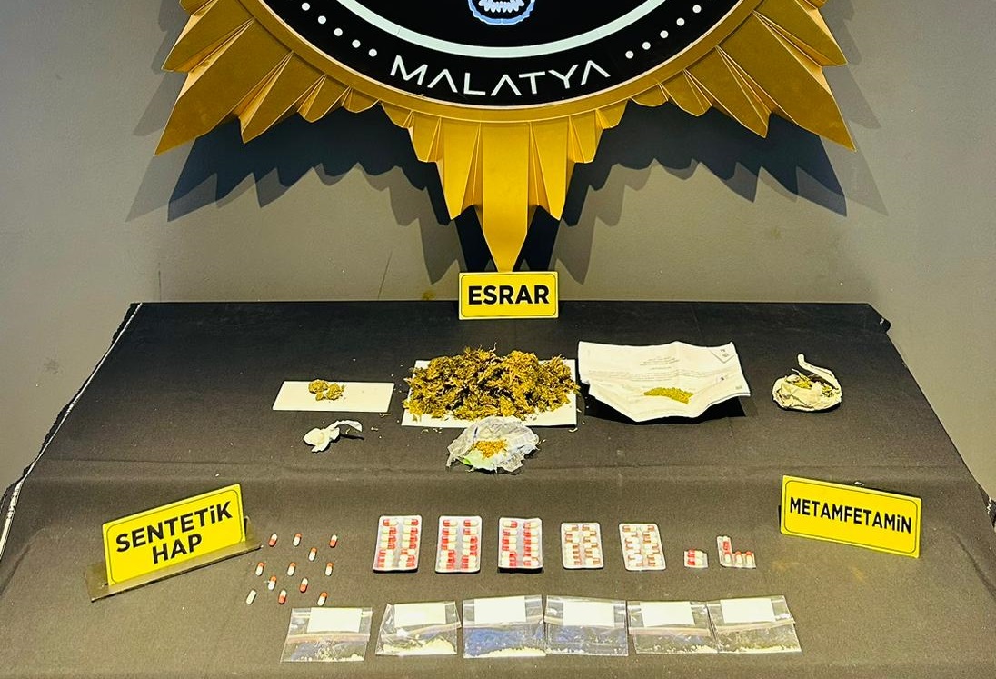 MAlatya'da  Uyuşturucu Satıcılarına Sıkı Takip