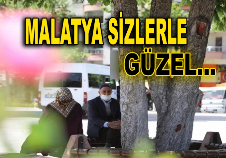 Malatya'da yaşlılar ikinci kez sokağa çıktı