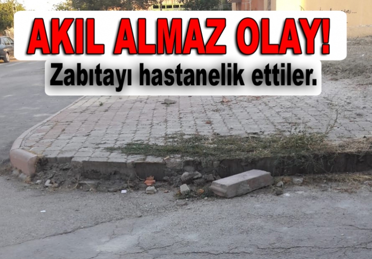 MALATYA'DA ZABITAYA ÇİRKİN SALDIRI