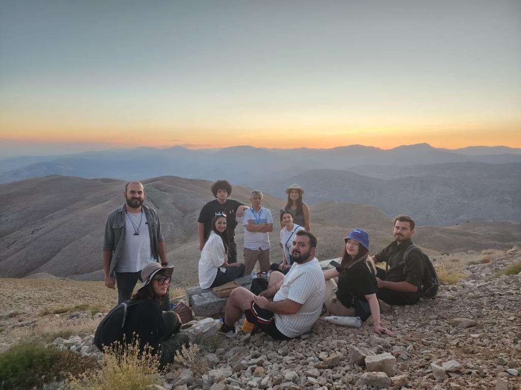 Malatya'dan Nemrut Dağına Gittiler