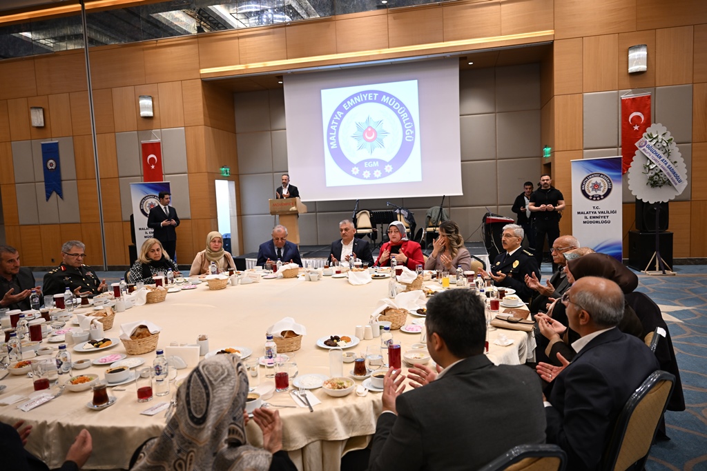 Malatya Emniyeti İftar Yemeğinde Bir Araya Geldi