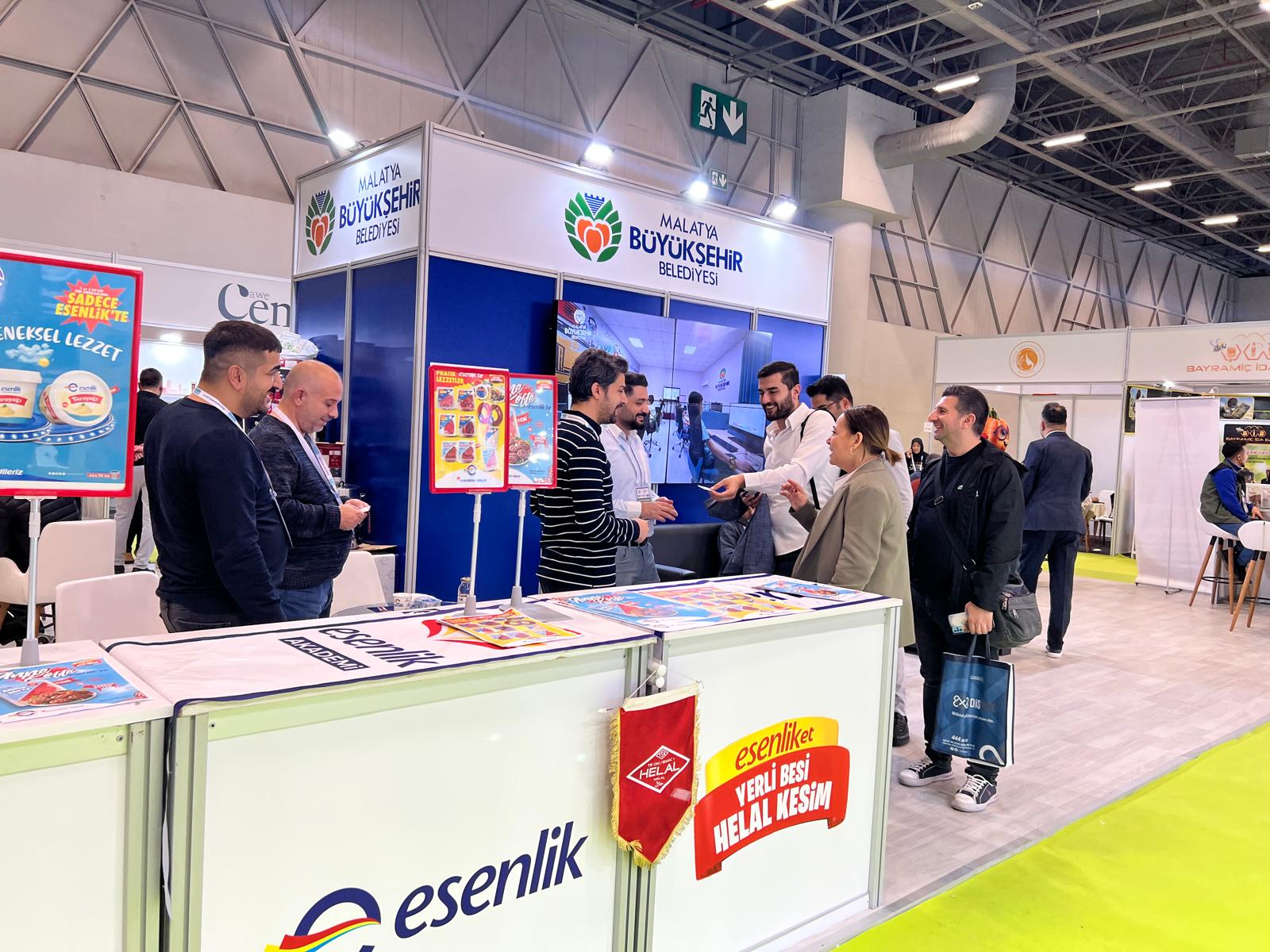 Malatya Esenlik Helal Gıda Fuarına Katıldı