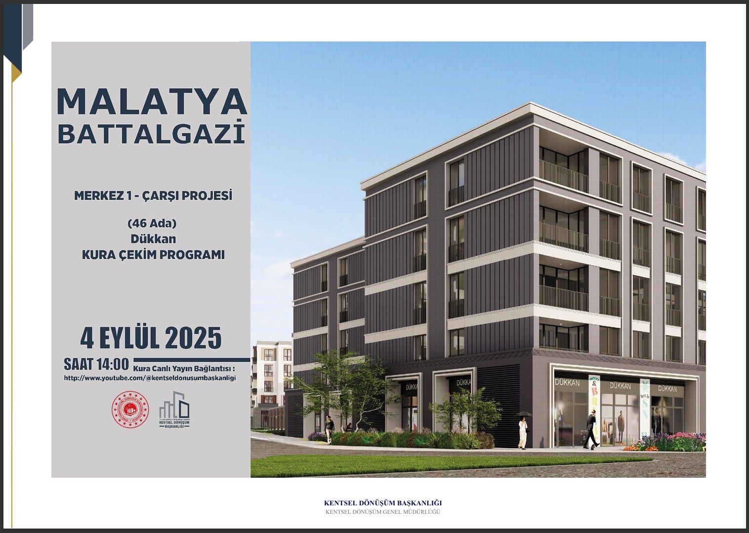 Malatya Çarşı da Dükkan Kuraları Çekiliyor
