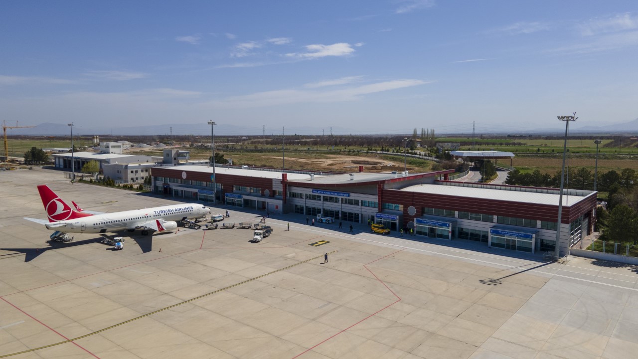 Malatya Hava Limanından 58 Bin Yolcu Uçtu