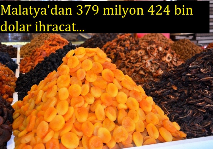 Malatya İhracatta Bölge birincisi....