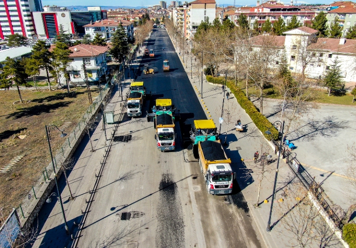 Malatya İstasyon Caddesi 4 Şeritli Oldu