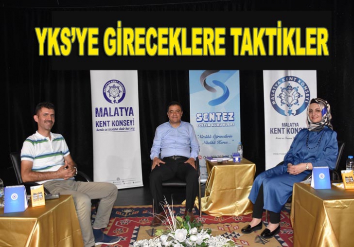 MALATYA KENT KONSEYİNDEN YKSYE GİRECEKLERE TAKTİKLER