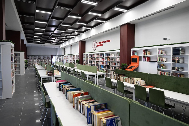 Malatya Kütüphane Binası Açılışa Hazırlanıyor