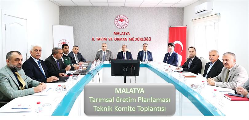 Malatya Tarım Planlaması İçin Tolplandılar