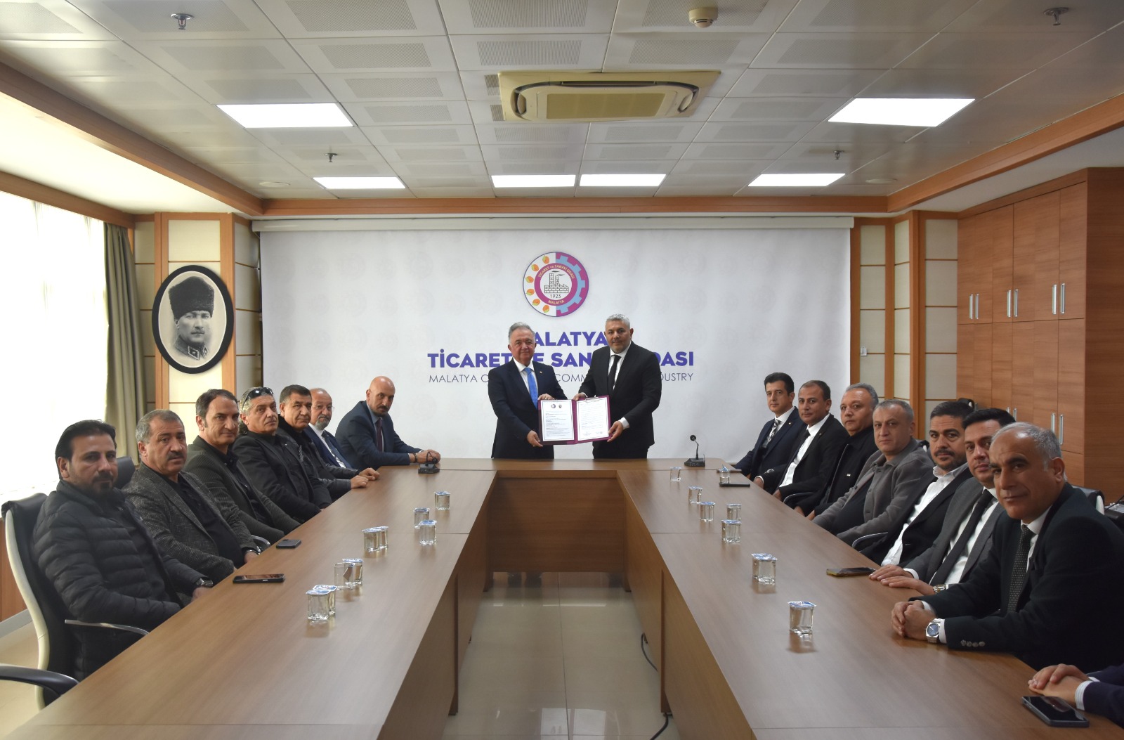 Malatya TSO ile Osmaniye TSO kardeş oda oldu