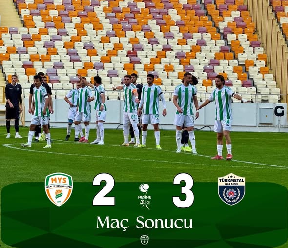 Malatya Yeşilyurtspor'a Hacettepe Darbesi:  2-3
