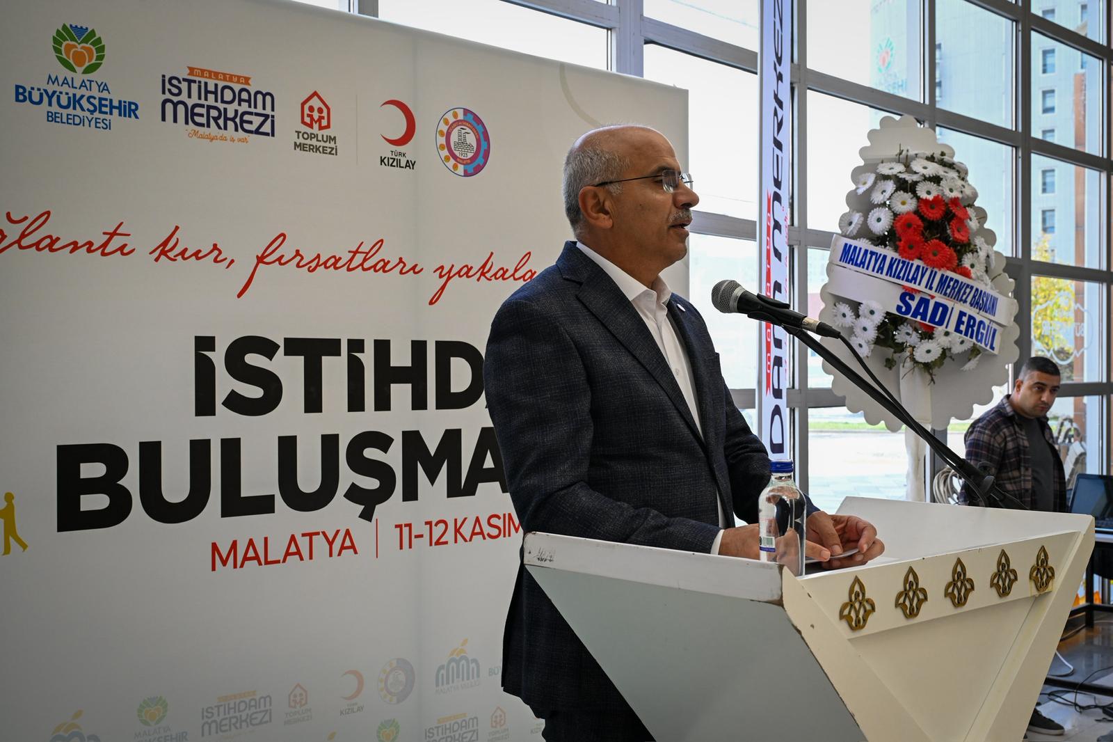 Malatya İstihdam Fuarı Kapılarını Açtı