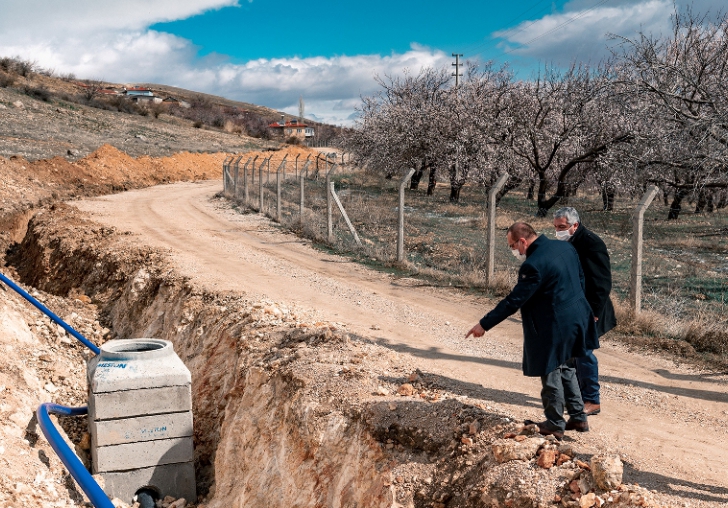 MASKİ Akçadağ'da 5 Mahallenin altyapısını yeniliyor