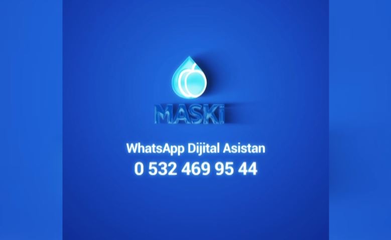 MASKİ WHATSAPP DİJİTAL HATTI KURDU