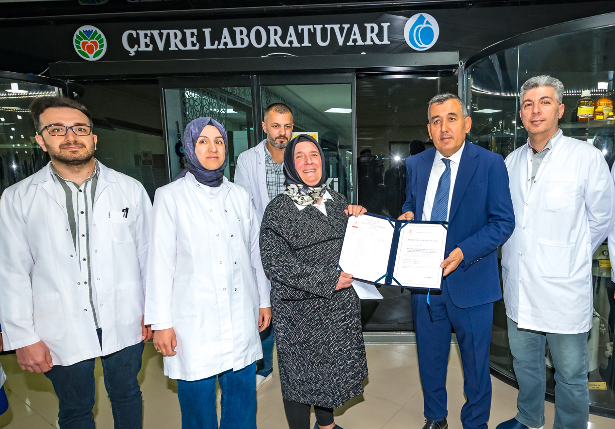 MASKİYE ÇEVRE LABORATUVARI AKREDİTASYON BELGESİ