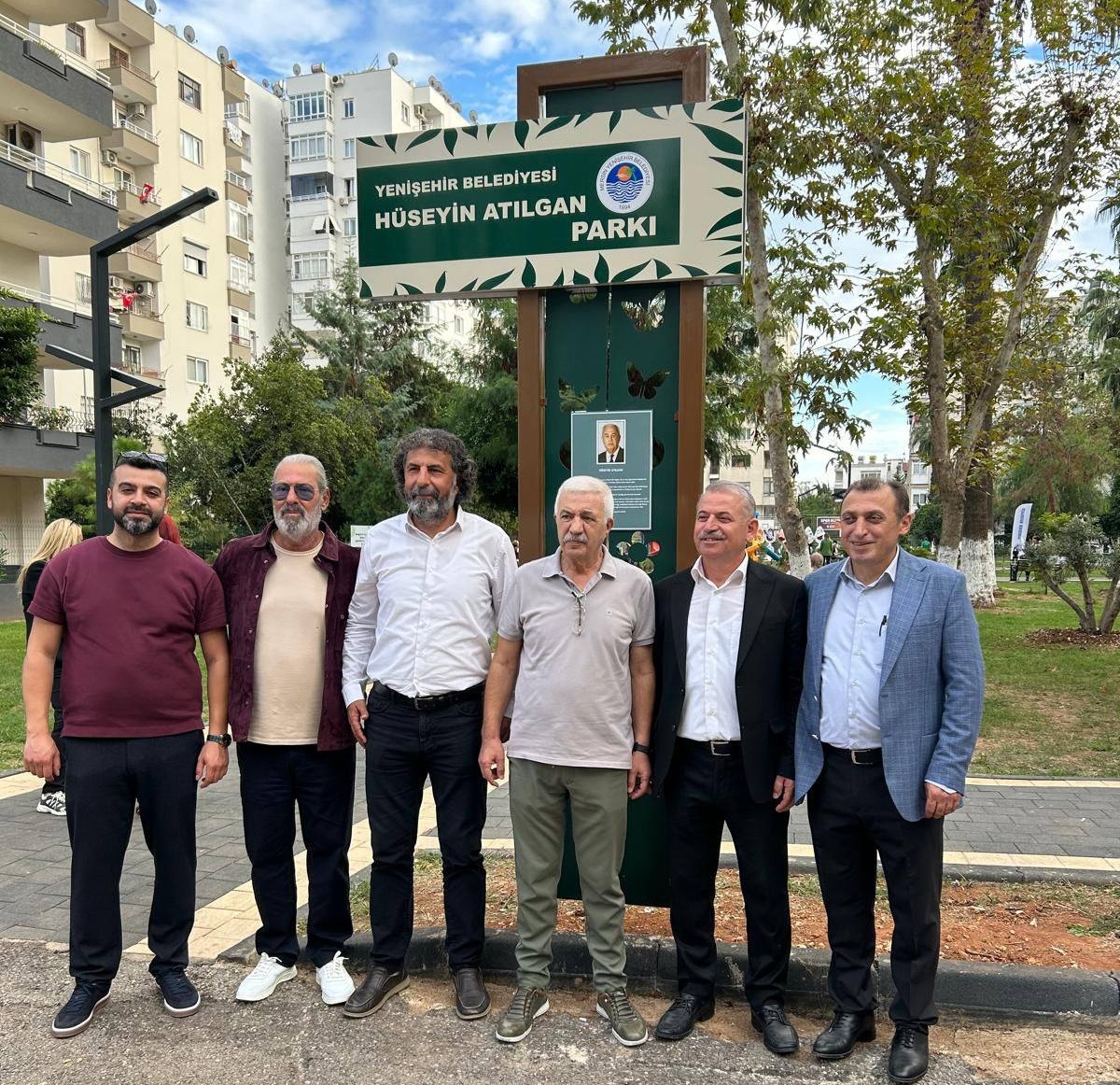 Mersin'de Hüseyin Atılgan Parkı Açıldı