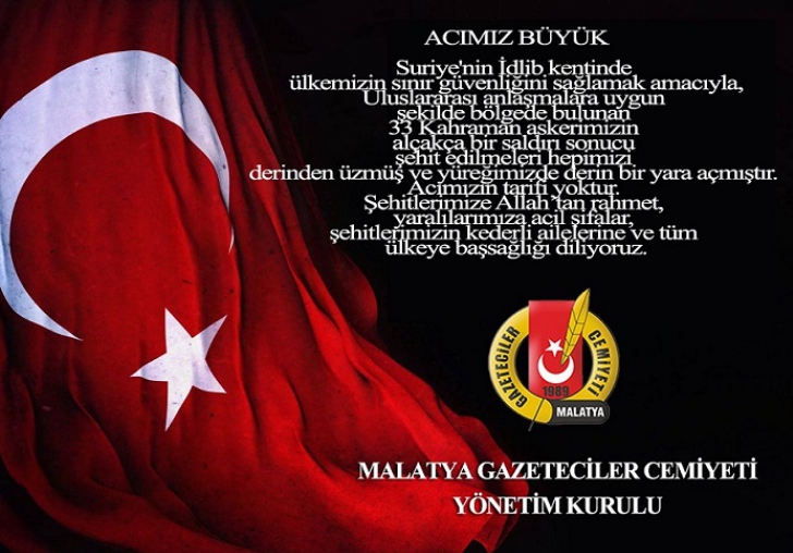 MGC: Acımız büyük