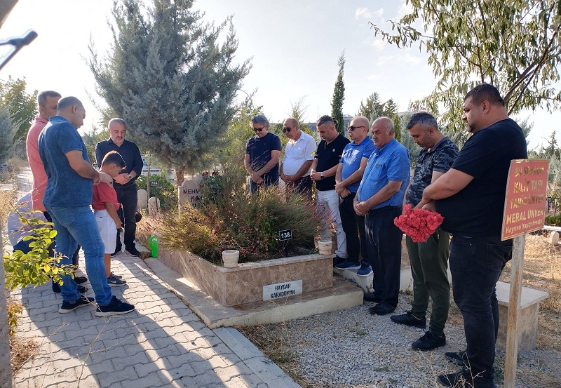 MGC Başkanımız Haydar Karaduman'ı Mezarı Başında Andık