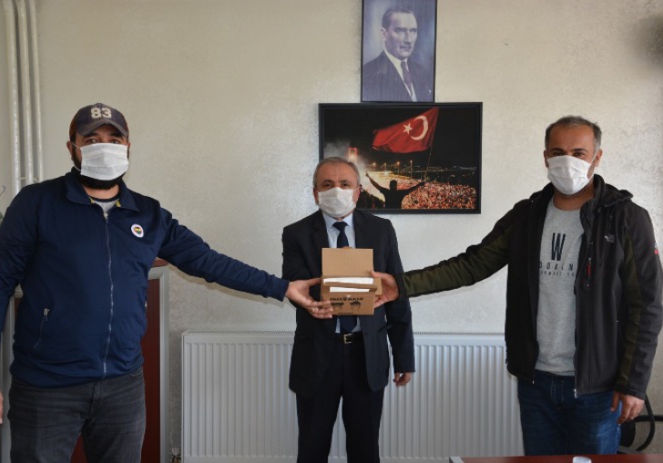 MGC'den Basın mensuplarına maske desteği