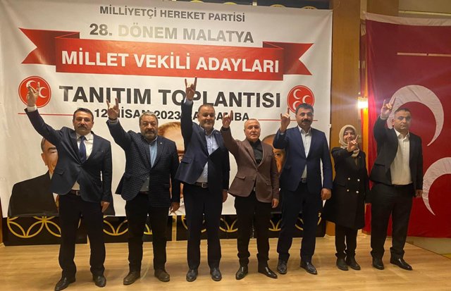 MHP Malatya Milletvekili Adaylarını Tanıttı