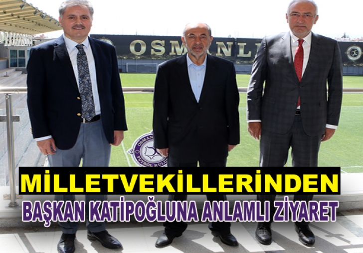 Milletvekili Çakır ve Kahtalı Başkan Katipoğlunu ziyaret etti