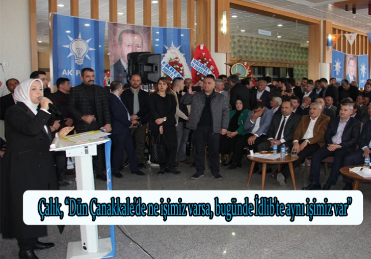 Milletvekili Çalık, AK Parti Kale İlçe Teşkilatının 7. Kongresine katıldı.