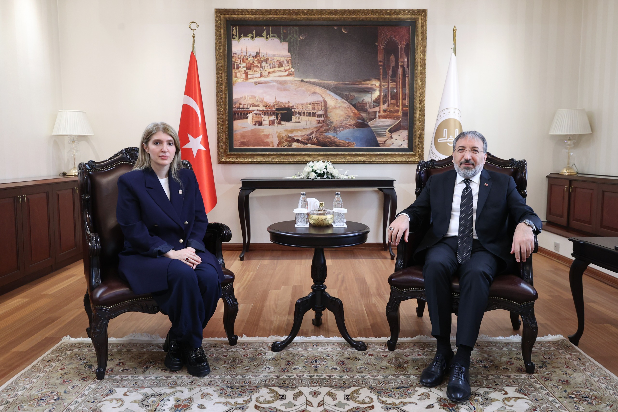 Milletvekili Ölmeztoprak'tan Diyanet'e Ziyaret