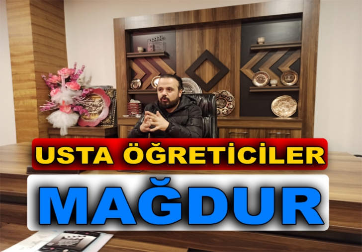 Milli eğitim müdürüne çağrımız Usta öğreticilerimize sahip çıkın 