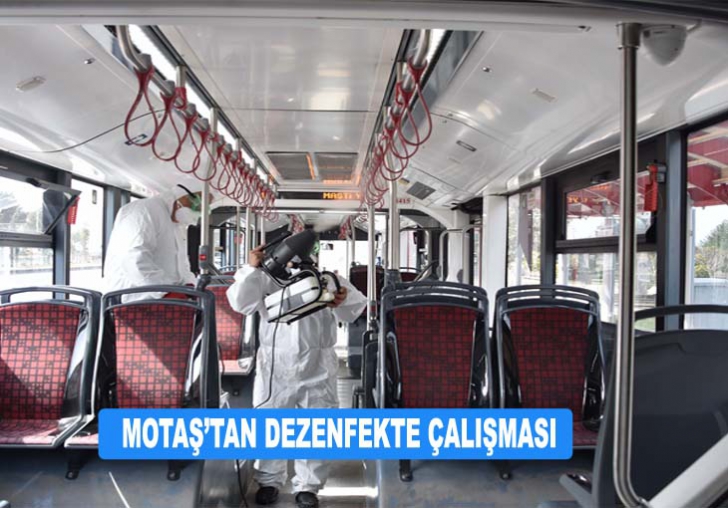  MOTAŞTAN GENİŞ KAPSAMLI DEZENFEKTE ÇALIŞMALARI