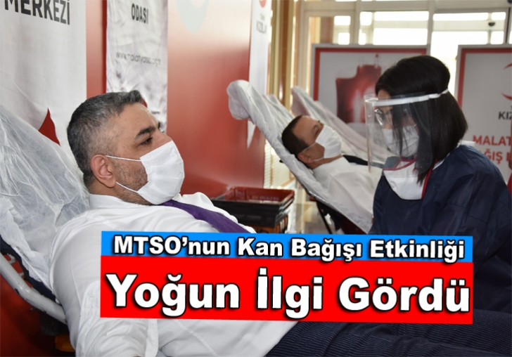 MTSOnun Kan Bağışı Etkinliği Yoğun İlgi Gördü