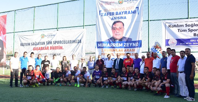 MUHARREM ZEYNO FUTBOL TURNUVASI BAŞLADI