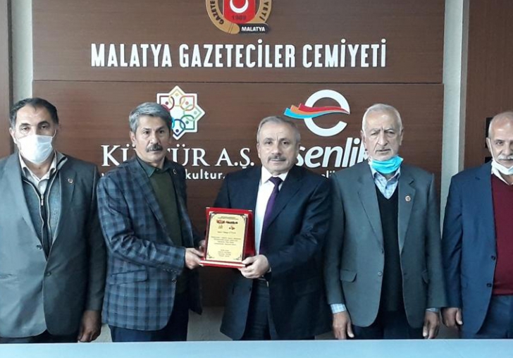 Muhtarlardan Gazeteciler Cemiyetine Ziyaret