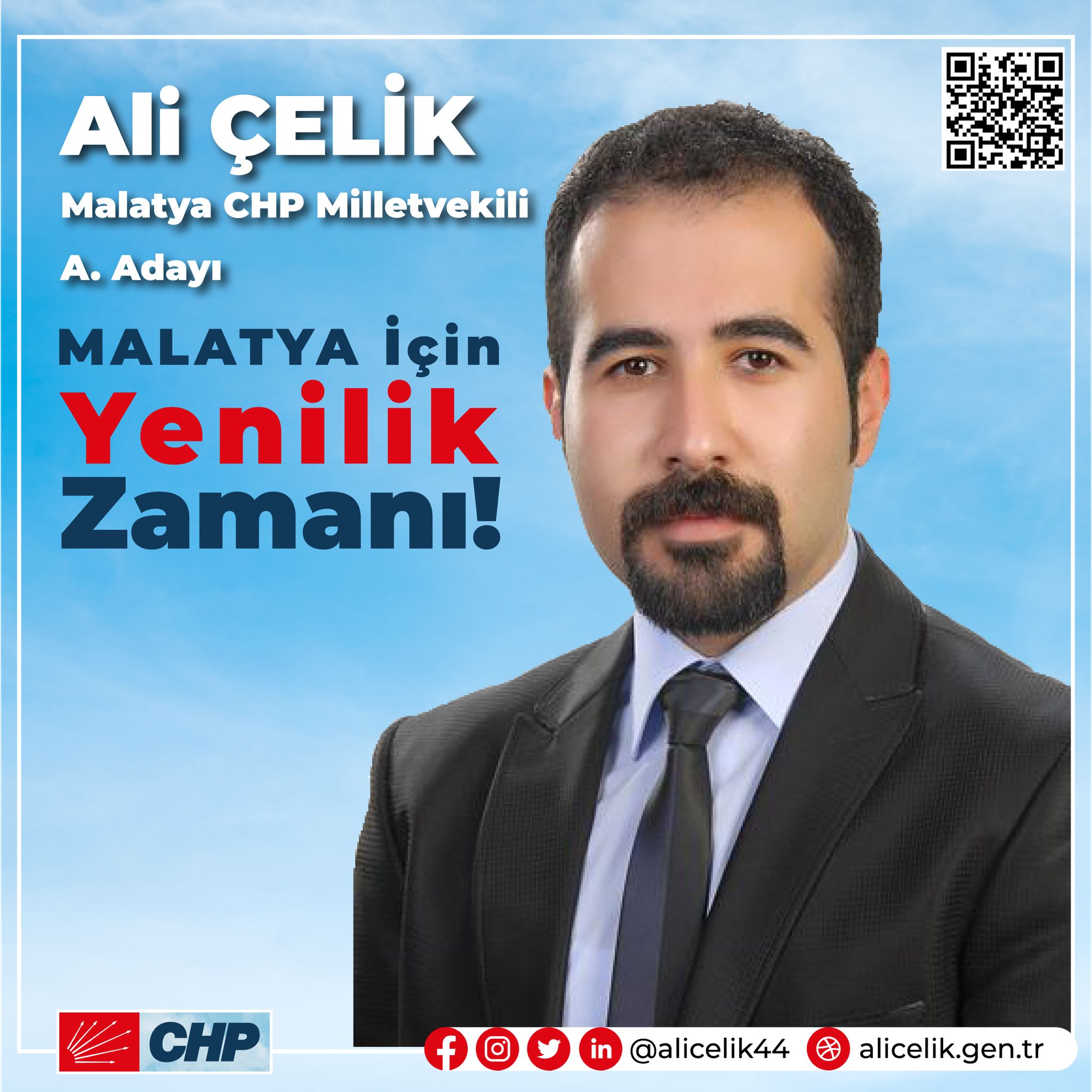 ODTÜ'lü Ali Çelik: Malatya’nın yeniden inşası için aday oldum
