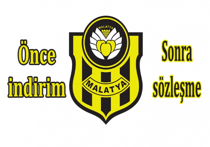 Önce indirim,Sonra sözleşme