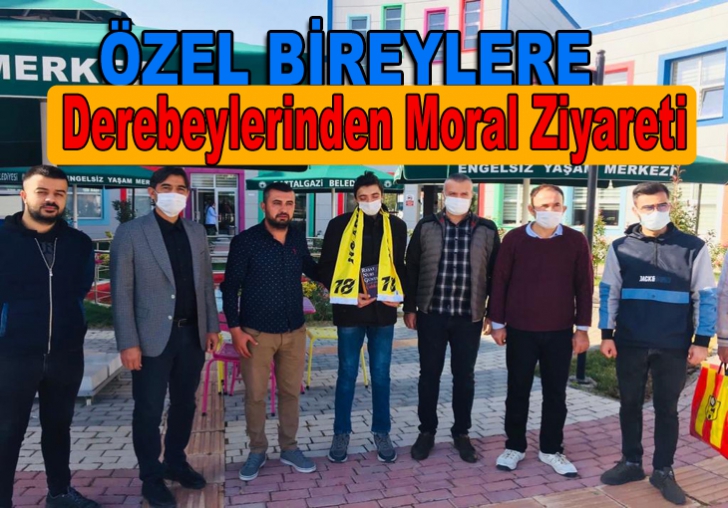 Özel Bireylere Derebeylerinden Moral Ziyareti 