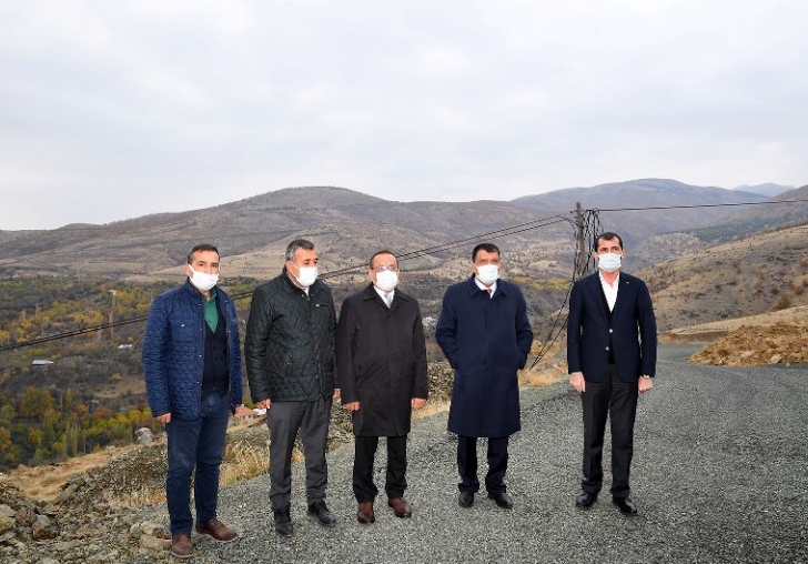 Pütürge de 7 mahallenin yolu asfaltlandı