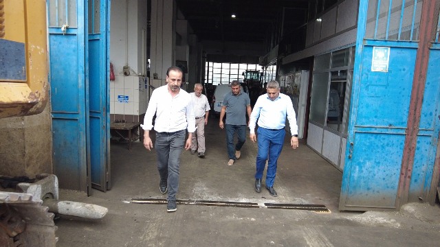 Sadıkoğlu Sanayi Sitesini Ziyaret Etti