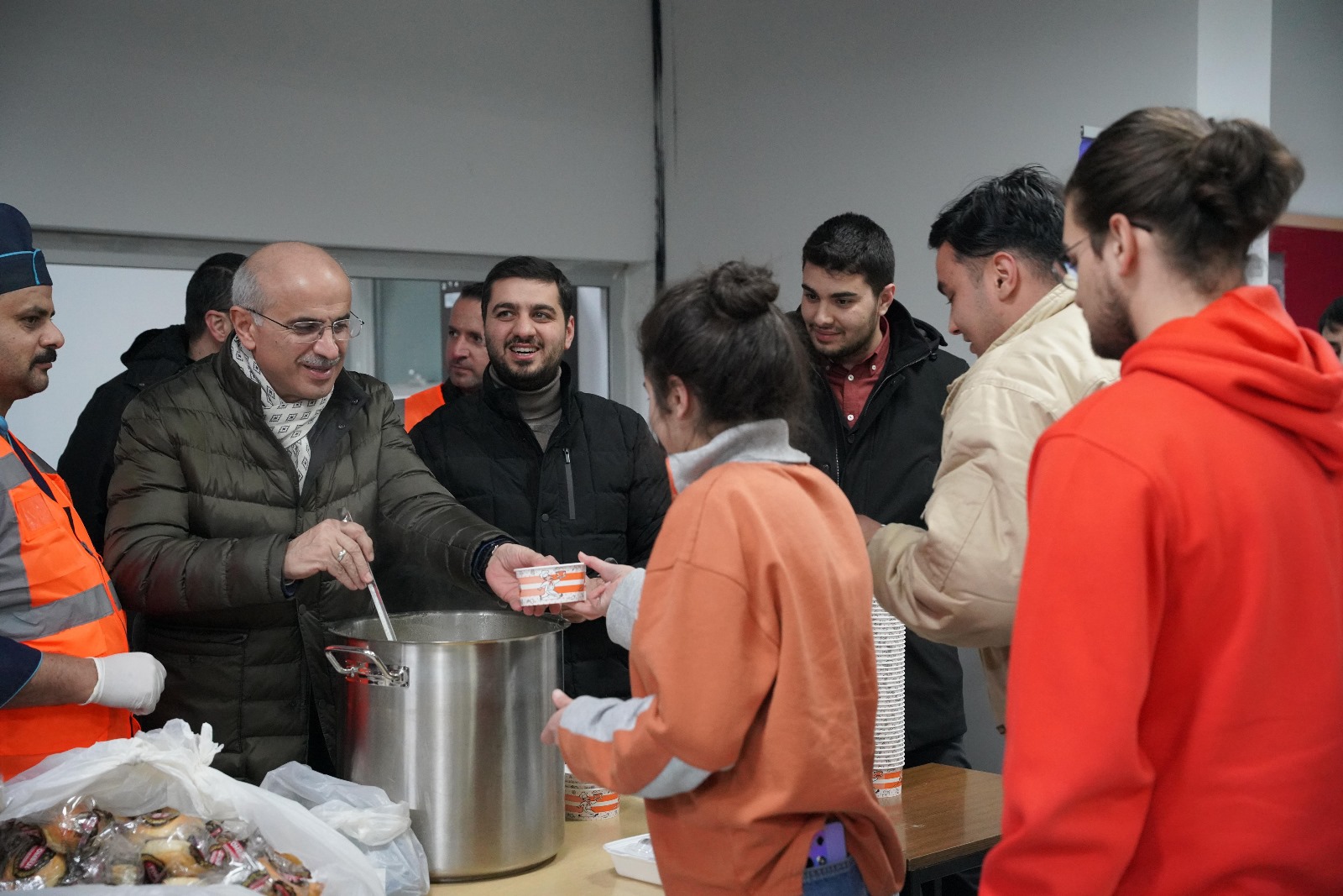 Sami Er, Üniversite öğrencileri ile bir araya geldi