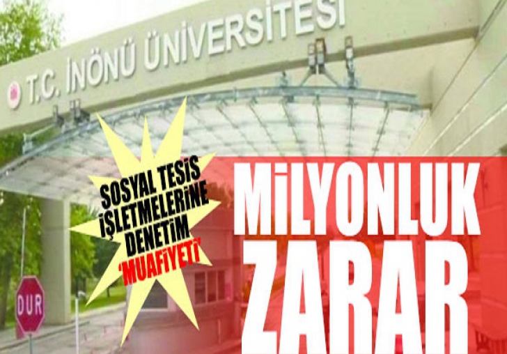 Sayıştay: İnönü Üniversitesi 81 milyon zarar etti