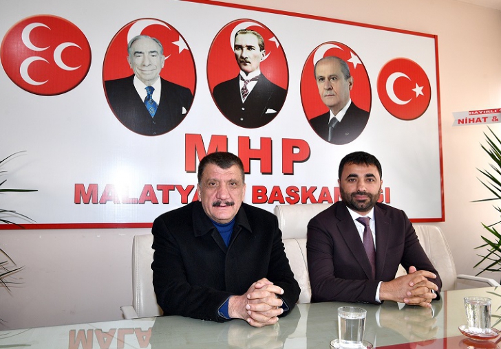 Selahattin Gürkan'dan MHP'ye ziyaret